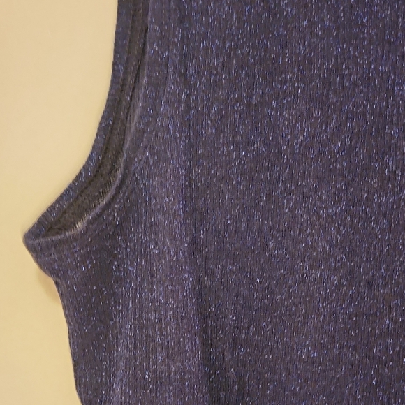 J. Crew Deep Blue Knit Top - Picture 4 of 4